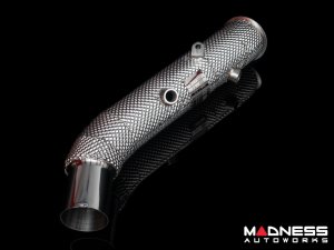 Alfa Romeo Giulia Downpipe Set - 2.9L - TUO - w/ Heat Shield 